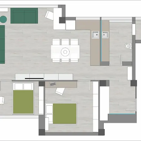 Apartment Alay & Pool 2 Bedroom *